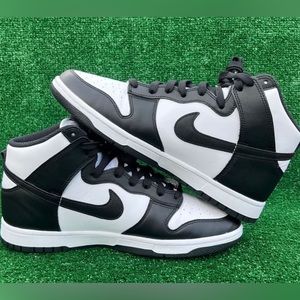 Men’s Nike Panda Dunks Hi Retro 10.5